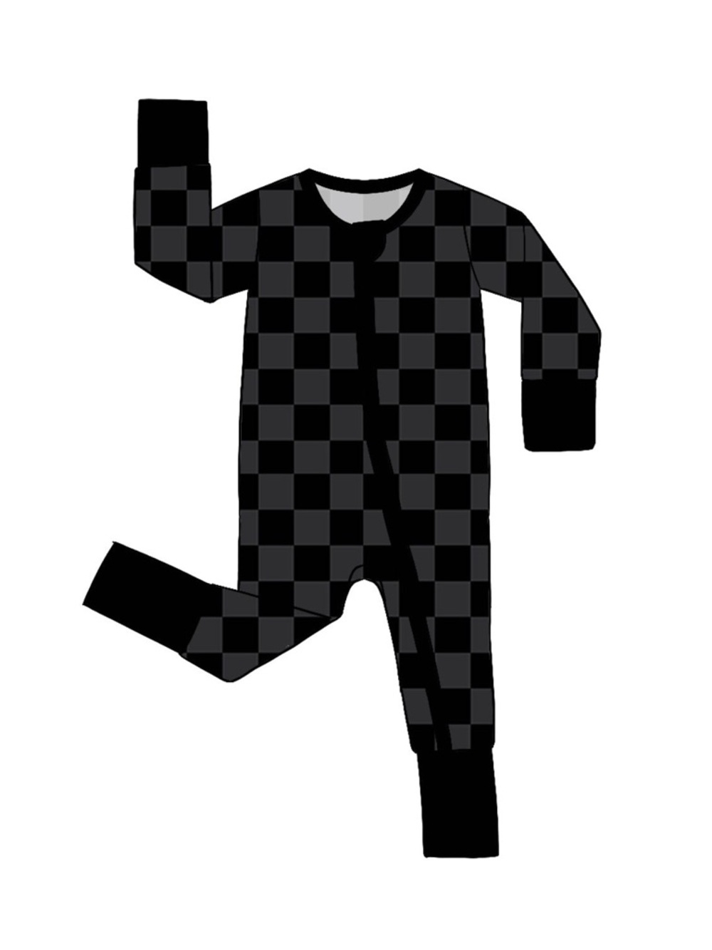 BNK Bamboo Kids Pajamas – Checkered • sizes 0-3, 12-18 NWT
